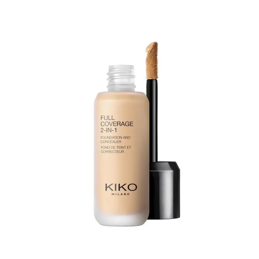 KIKO Milano Full Coverage 2-In-1 Foundation 25 ml WB25 - WARM BEIGE