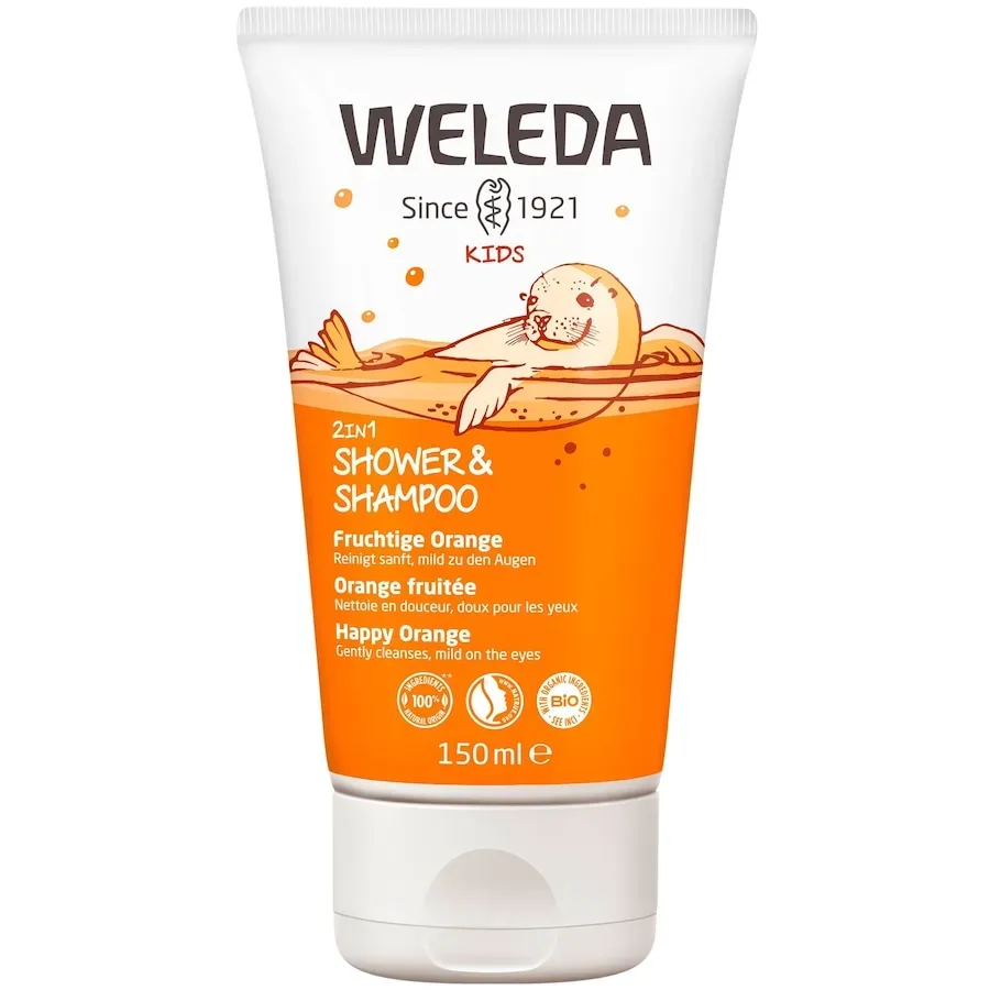WELEDA KIDS 2in1 Shower&Shampoo Frucht Oran 150 ml