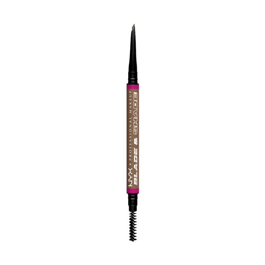 NYX-PROFESSIONAL-MAKEUP - Blade & Shade Nano Augenbrauenstift, 0.06G,  Taupe
