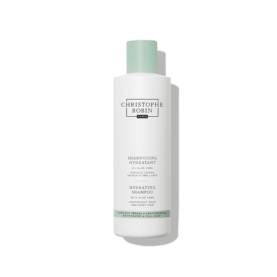 Christophe Robin - Shampooing Hydratant à l'aloe vera, Hydrating with Aloe Vera, 250 ml