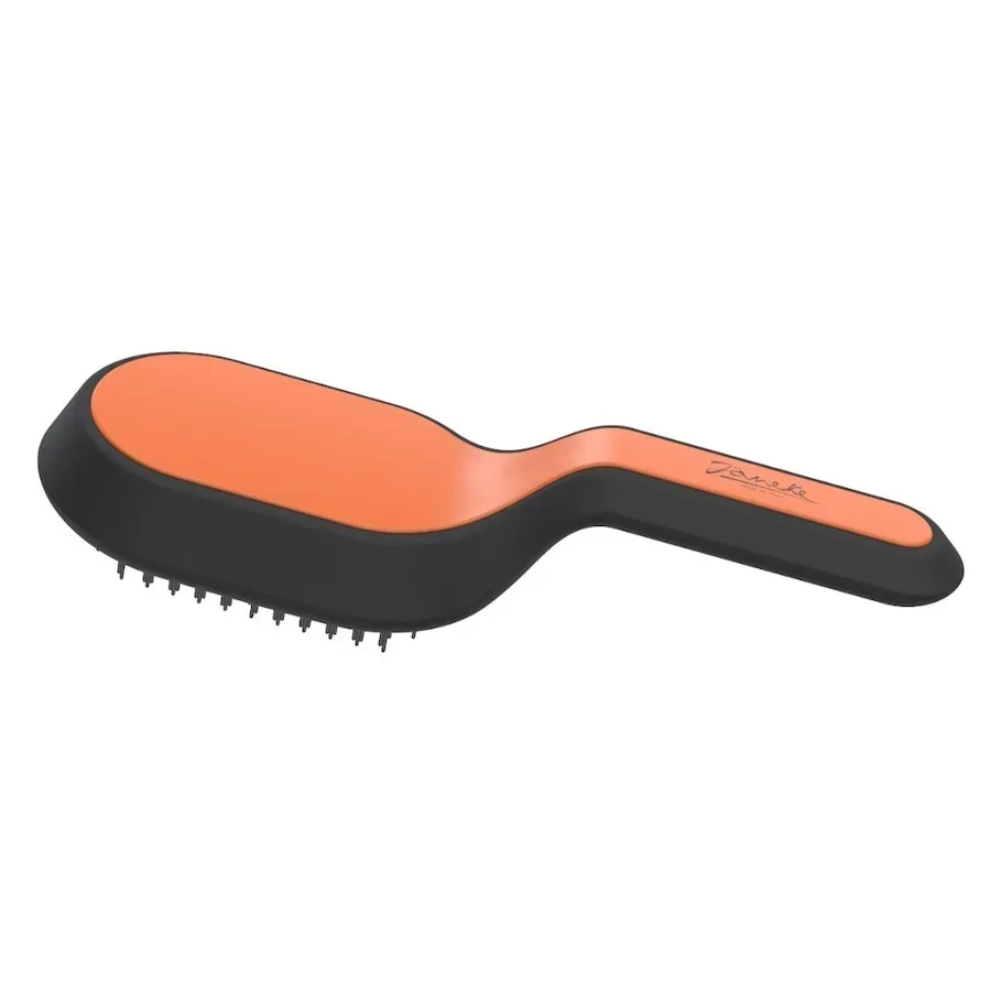 Giorgio Jäneke Curvy Bag Brush Black Orange Detangler 1 ct