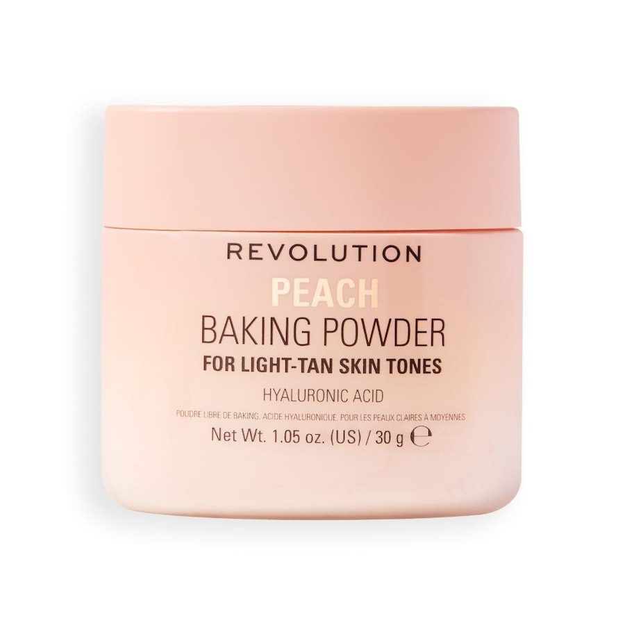 REVOLUTION Loose Baking Powder Puder 30 g PEACH