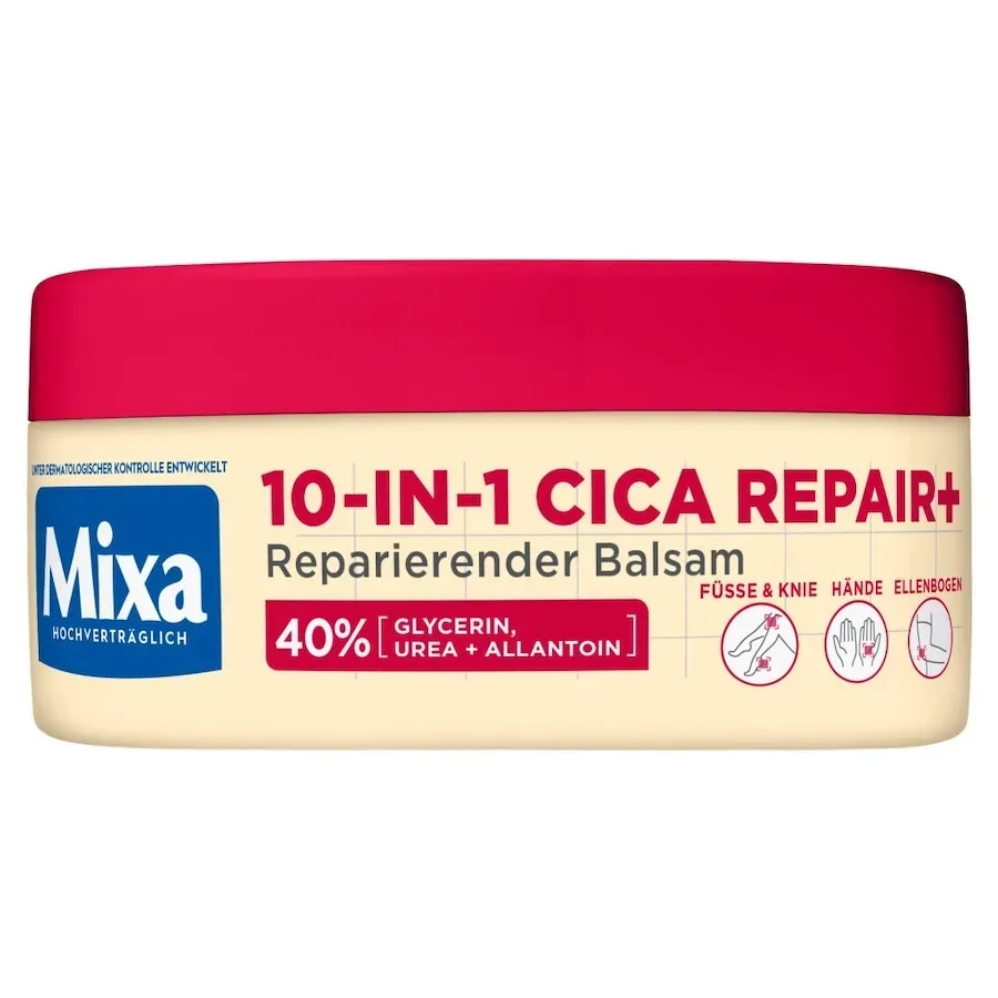 Mixa - Reparierender Balsam, 10-in-1 Cica Repair+, 150  ml