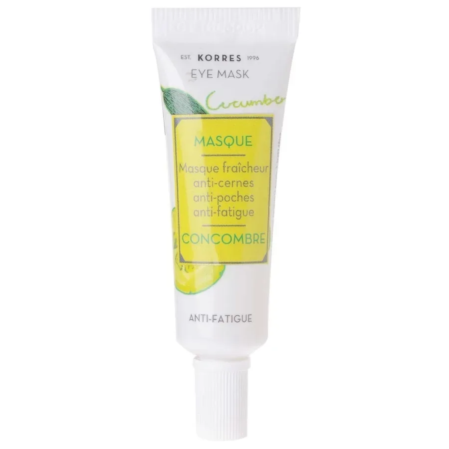 KORRES Cucumber Anti-Fatigue Eye Mask Feuchtigkeitsmasken 8 ml