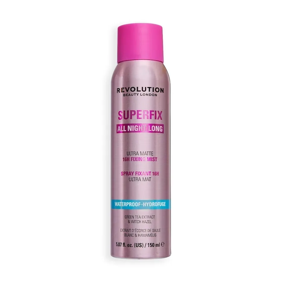 REVOLUTION Superfix All Night Long Waterproof Fixing Mist Fixing Spray & Fixierpuder 150 ml