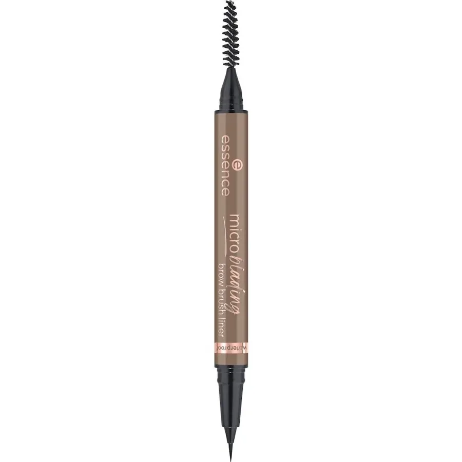 Essence - microblading brow brush liner, 0.6 ml, Neutral Brown