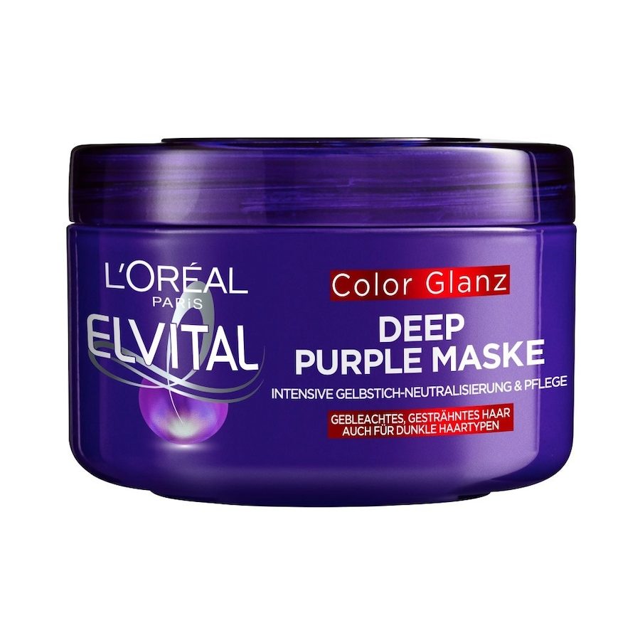 L?Oréal Paris Elvital Color Glanz Deep Purple Mask Haarkur & -maske 250 ml Damen