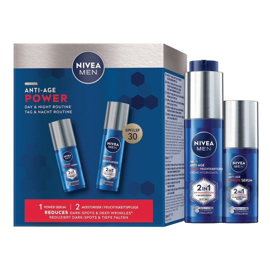 NIVEA Anti-Age Hyaluron Power Set Gesichtspflegesets 1 ct Herren
