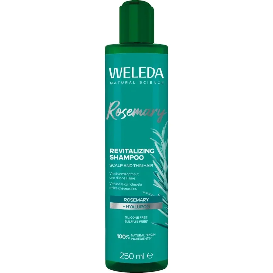 Weleda - Vitalisierendes Rosmarin Shampoo, Rosmarin Revitalizing Shampoo, 250 ml