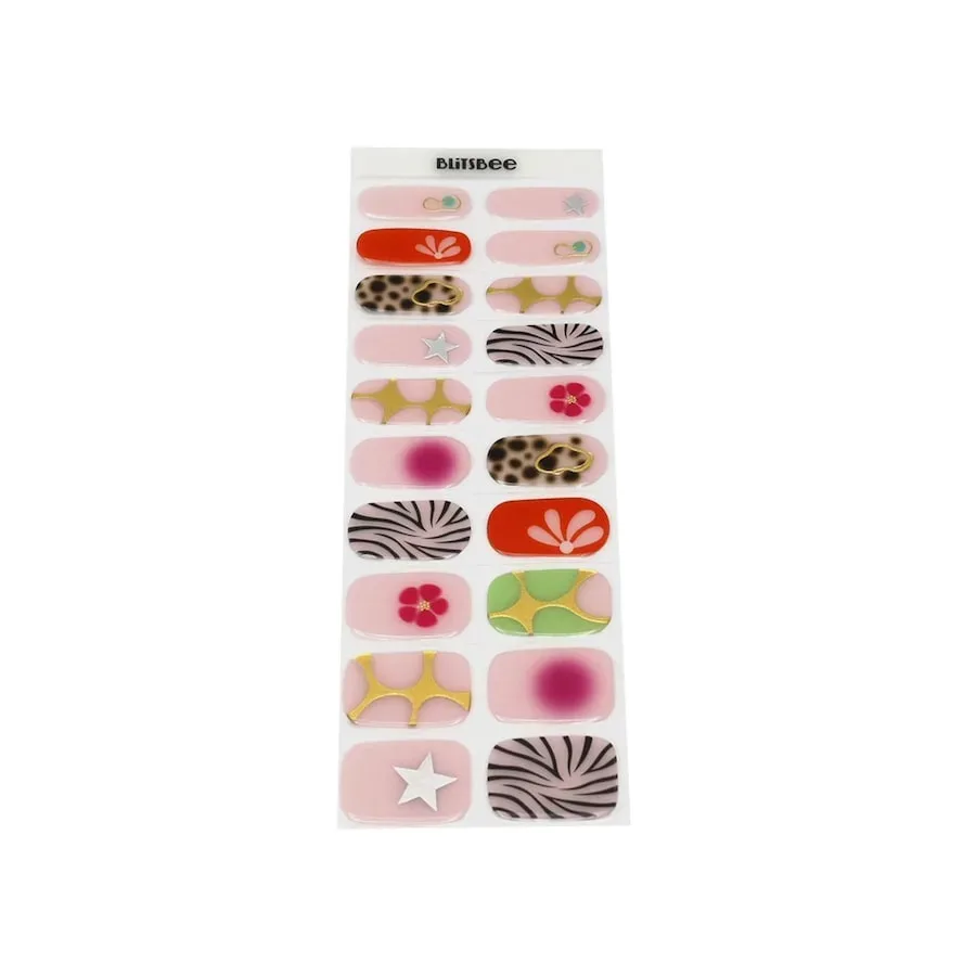 Blitsbee Botanic Bling Nageldesign 1 ct 1 Stück