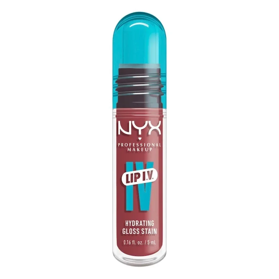 NYX-PROFESSIONAL-MAKEUP - Lip IV Hydrating Lip Gloss Stain, 5 g,  Petal Pourin'