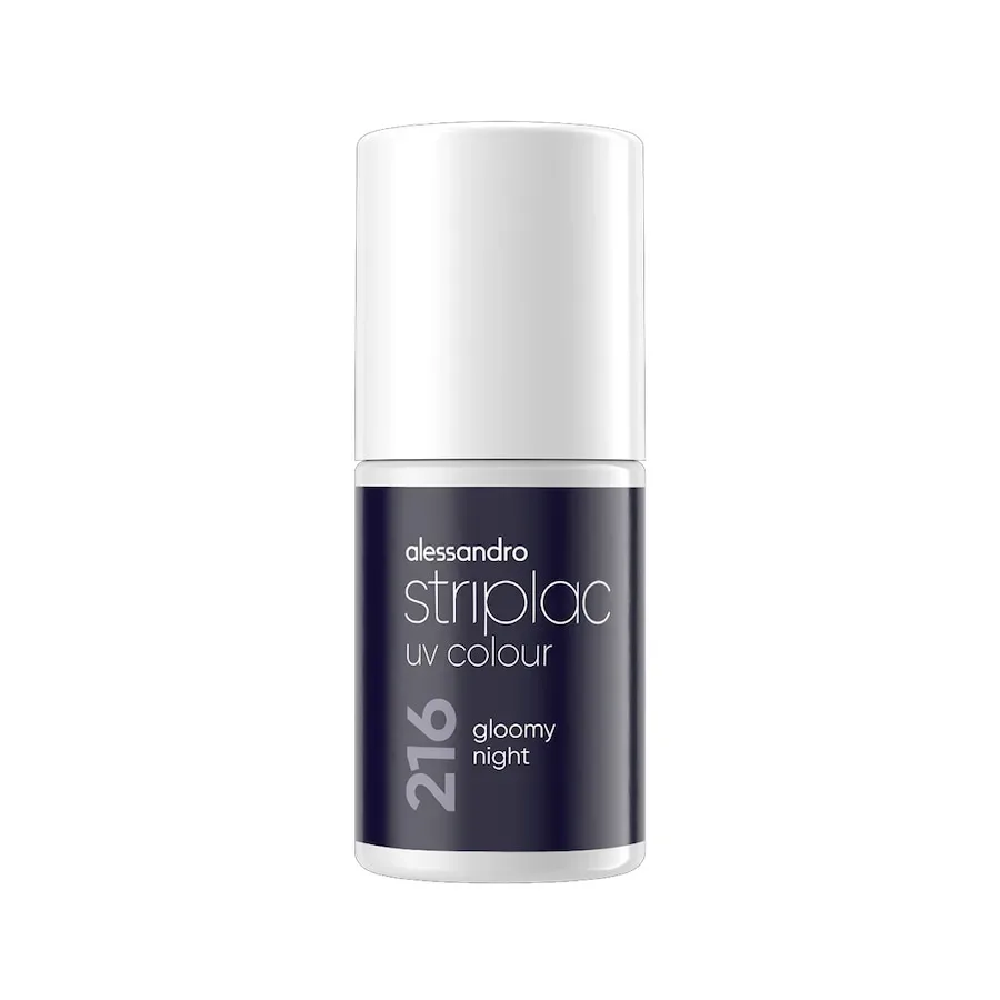 Alessandro - Striplac UV Colour, 6.5 ml, Gloomy Night
