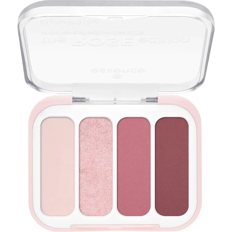 essence mini eyeshadow palette Lidschatten Palette 3.6 g the ROSE edition