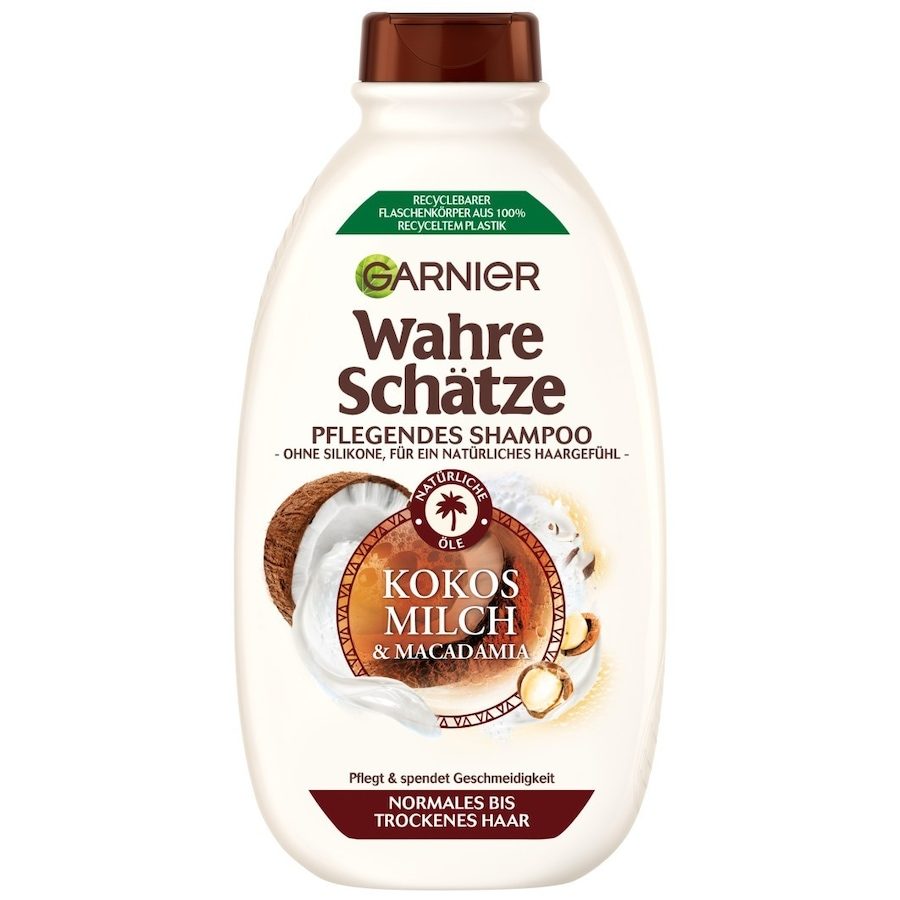 Garnier Wahre Schätze Garnier Wahre Schätze Pflegendes Shampoo Kokosmilch & Macadamia haarshampoo 400.0 ml