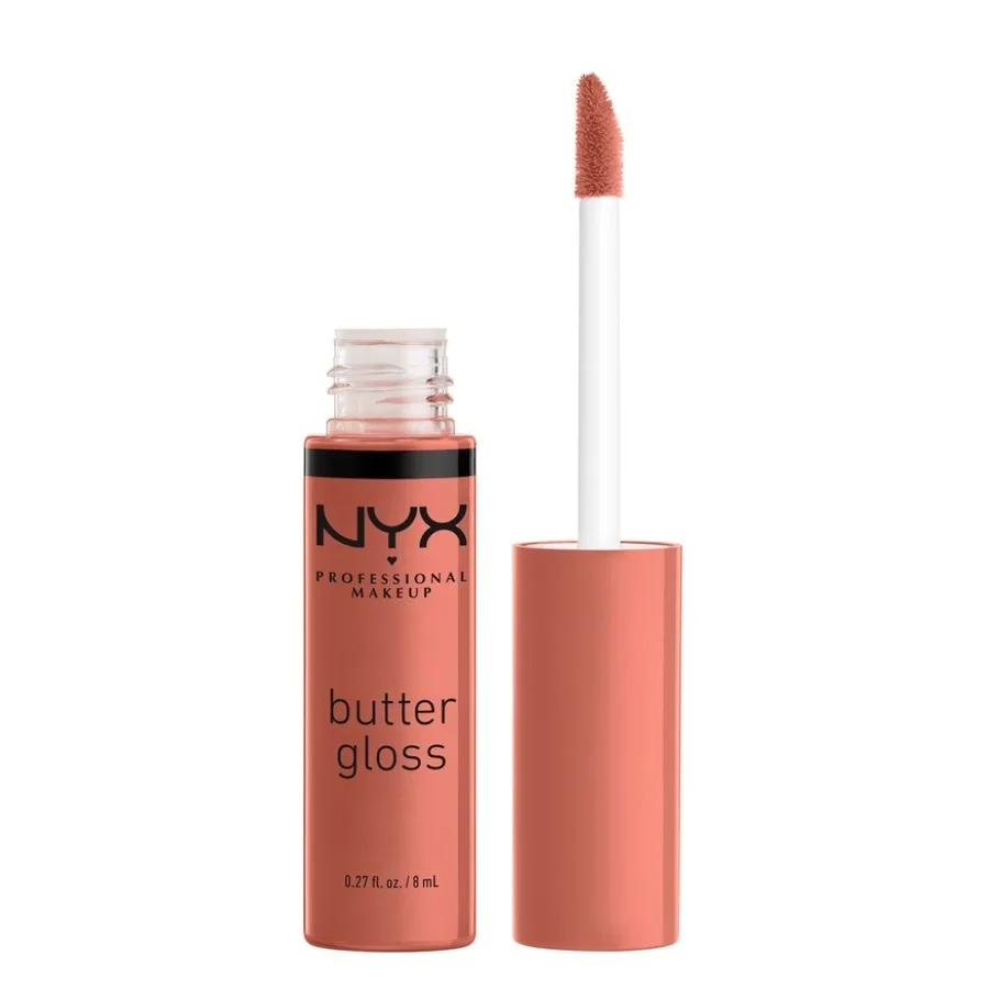NYX-PROFESSIONAL-MAKEUP - Butter Gloss, Butter Lip Gloss, 8 ml, Bit of Honey