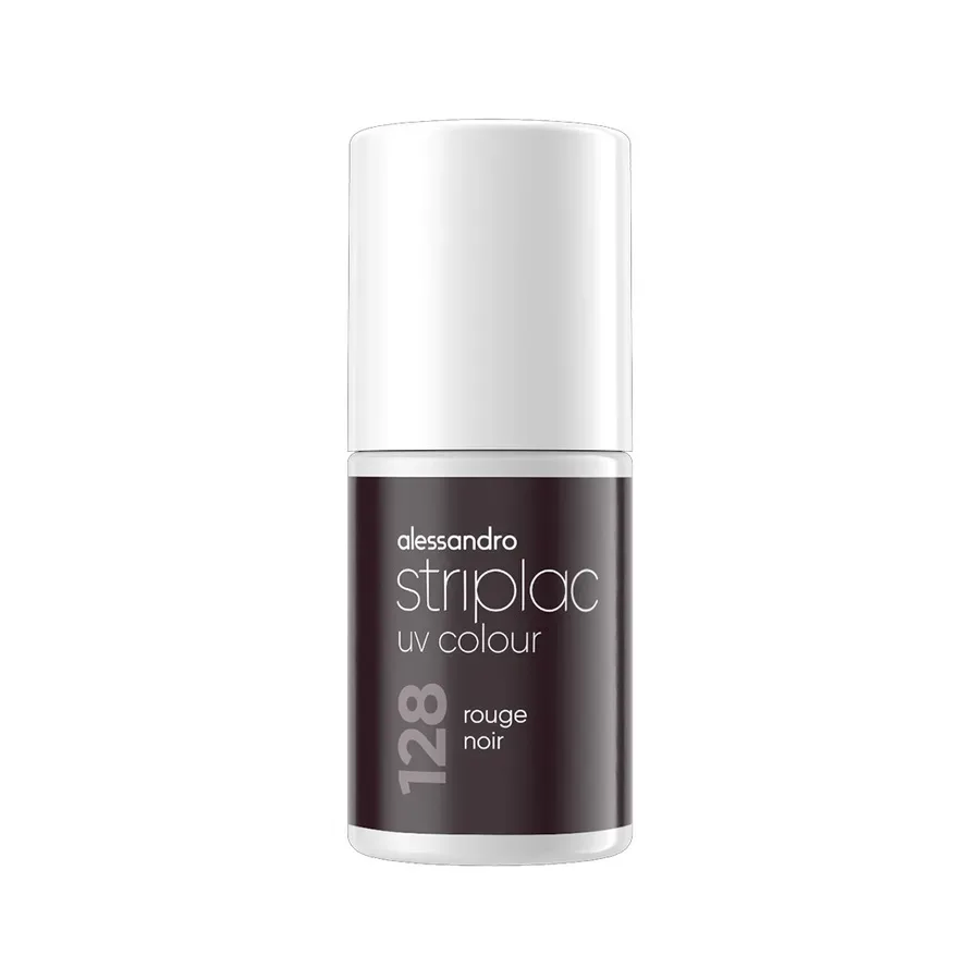 Alessandro - Striplac UV Colour Rouge Noir, 6.5 ml
