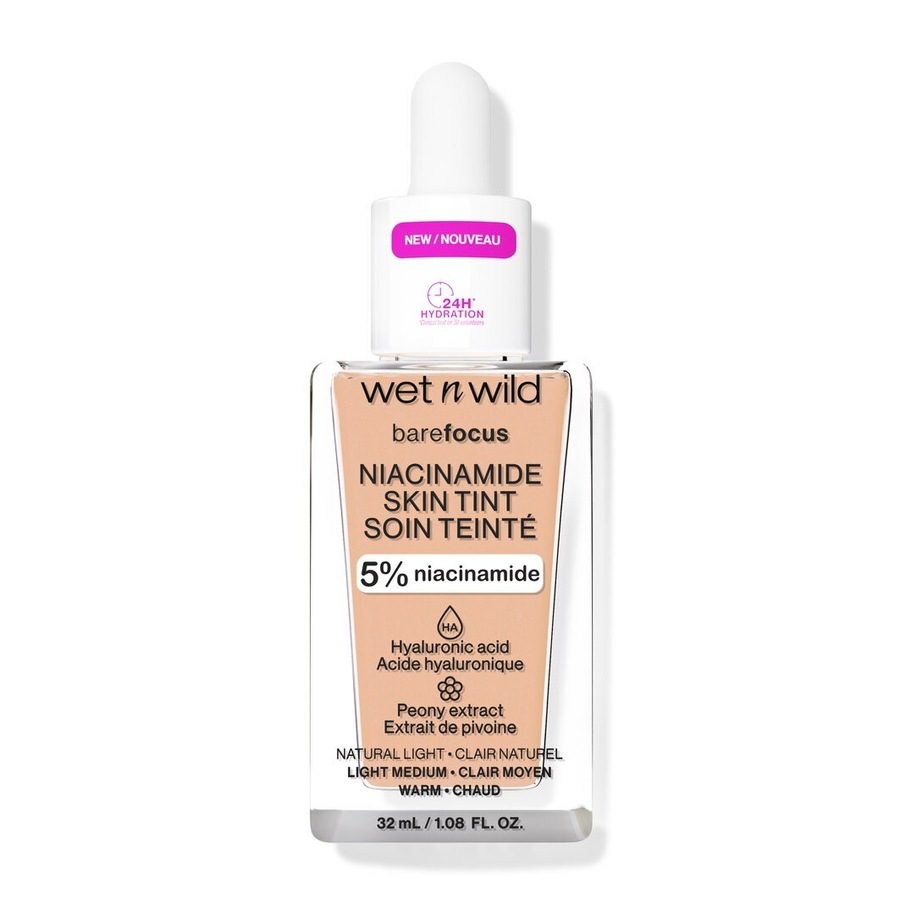 wet n wild BARE FOCUS NIACINAMIDE SKIN TINT Foundation 32 ml LIGHT