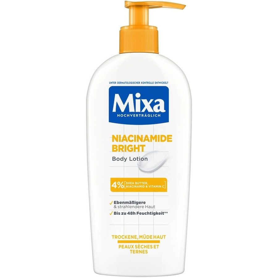 Mixa - Niacinamide Bright Body Lotion, 250 ml