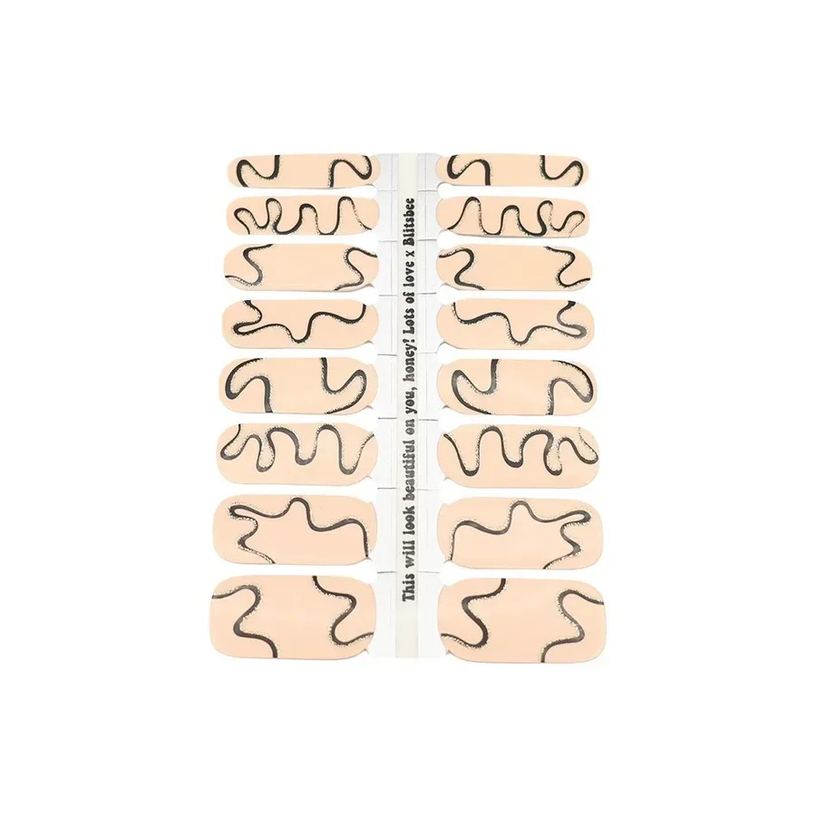 Blitsbee Nail Sticker Savage Swirls Nageldesign 1 ct SAVAGE SWIRLS