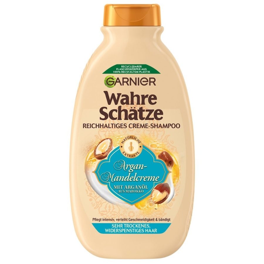 Garnier Wahre Schätze Garnier Wahre Schätze Reichhaltiges Creme-Shampoo Argan-Mandelcreme haarshampoo 300.0 ml