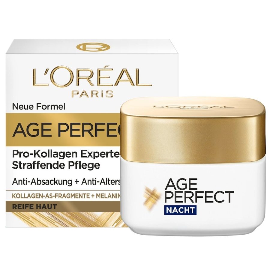 L?Oréal Paris Age Perfect Pro-Kollagen Experte Straffende Pflege Nachtcreme 50 ml Damen
