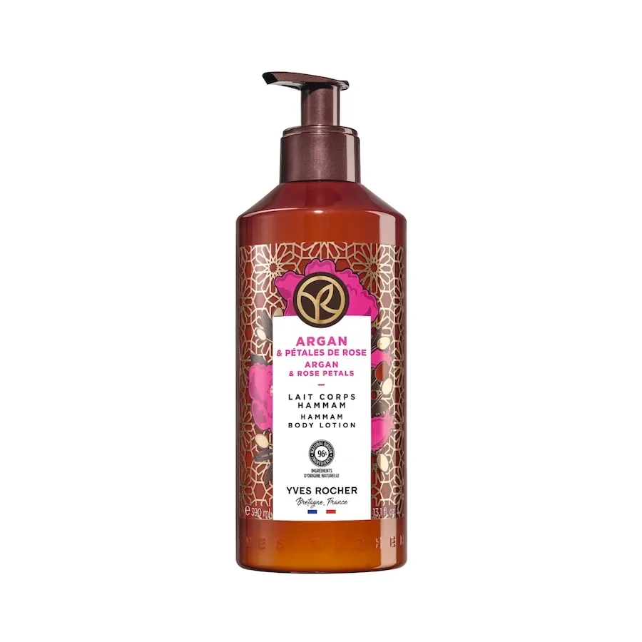 Yves Rocher Hammam Arganöl & Rosenblüten Körpermilch Body Milk 390 ml