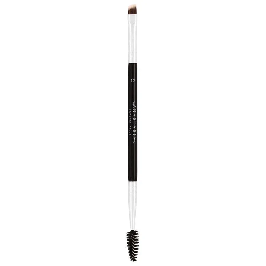 Anastasia Beverly Hills Brush(#12)-Duo Brow/Eye Liner Angled Cut/Spooley Lidschattenpinsel 1 ct