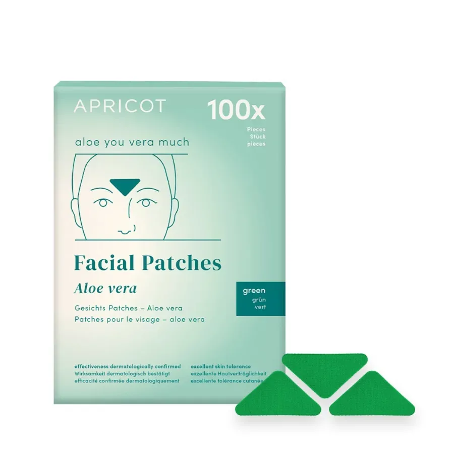Apricot Facial Patches Aloe Vera Anti-Aging Masken 100 g