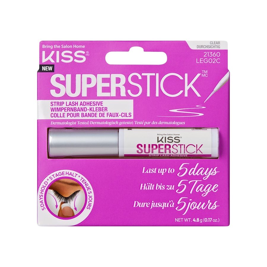 KISS Super Stick Strip Zubehör für Künstliche Wimpern 1 ct Transparent