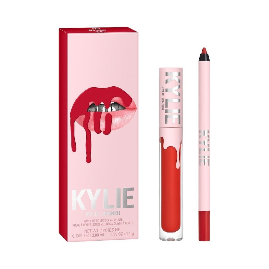 KYLIE COSMETICS Velvet Lip Kit Sets 1 ct 405 - RED VELVET