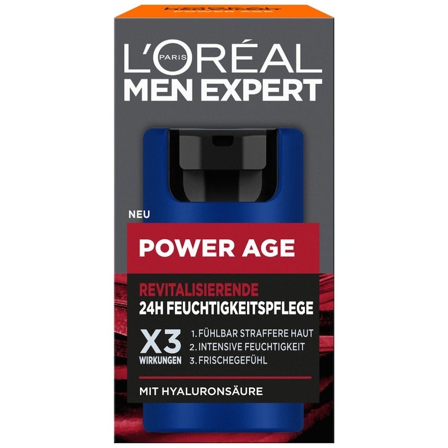 L´OrÉal Men Expert Power Age Anti-Aging gegen Falten mit Hyaluronsäure Gesichtscreme 50 ml Herren