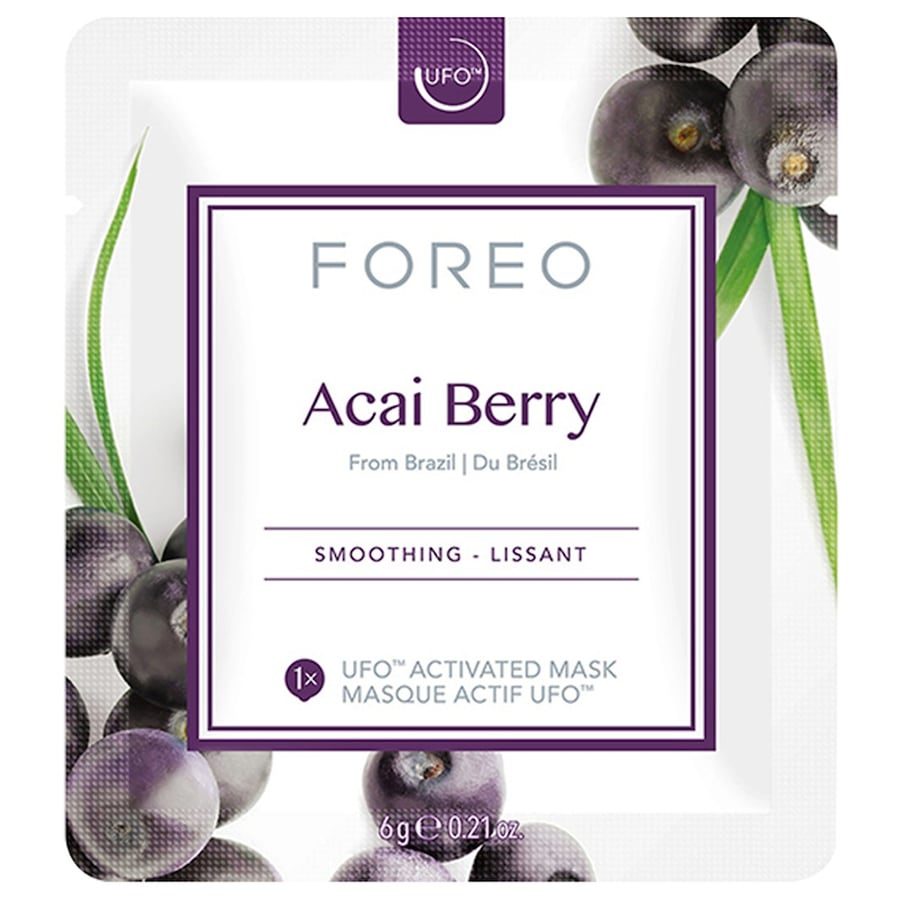 FOREO Skincare Ufo? Mask Acai Berry - Maskenpads Für Ufo? Tools Anti-Aging Masken 6 ct