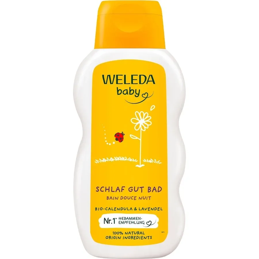 Weleda Calendula Schlaf Gut Bad Badeöl & Bademilch 200 ml