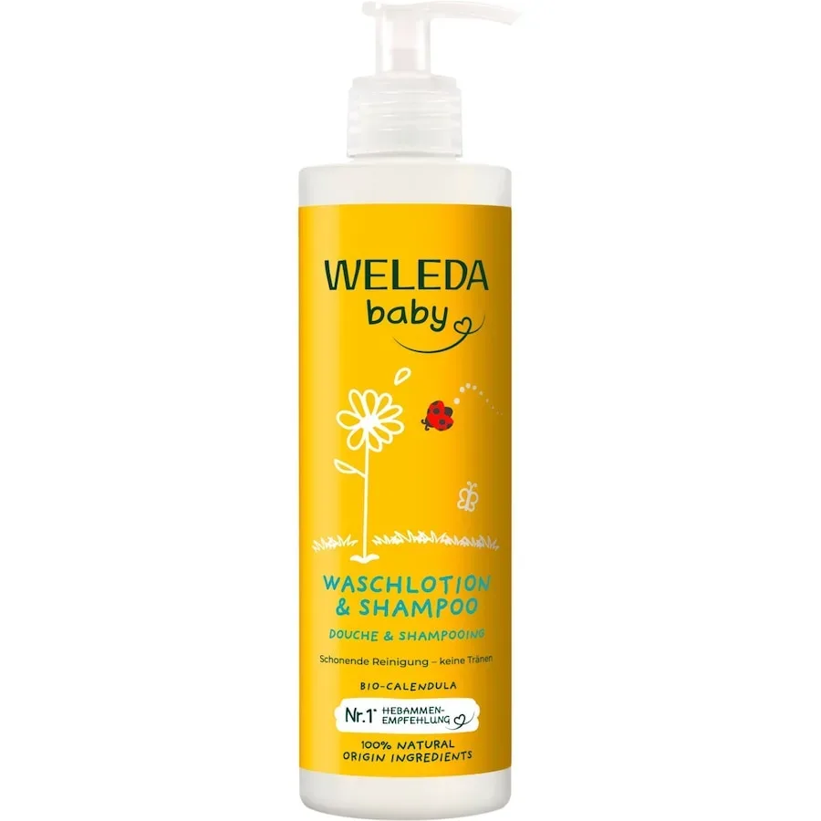 Weleda Calendula Waschlotion & Shampoo Babyshampoo 400 ml