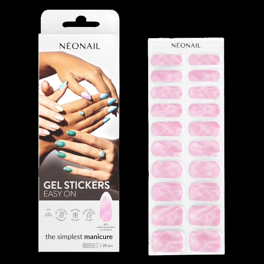 NEONAIL Gel Stickers Easy On Nageldesign 1 ct M13