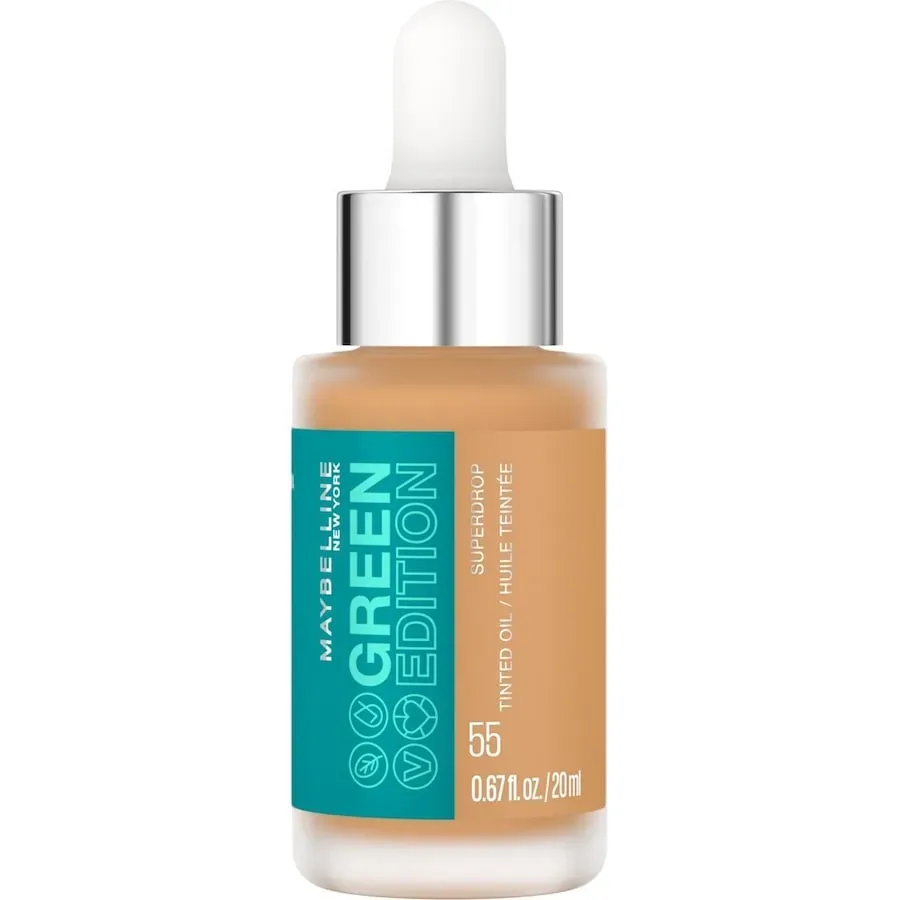 Maybelline Green Edition Superdrop Tinted Dry Oil Foundation 20 ml Nr. 55
