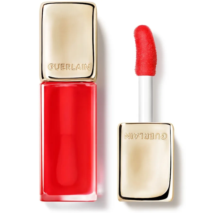 Guerlain - KissKiss Bee Glow Oil 92% natural-origin honey tint lip oil, Kk Bee Glow Oil, 9.5  ml,  POPPY GLOW