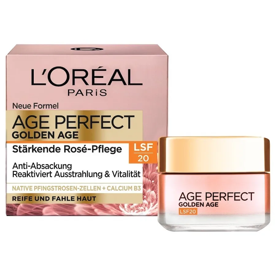L?Oréal Paris Age Perfect Golden Age Stärkende Rosé-Pflege LSF 20 Gesichtscreme 50 ml Damen