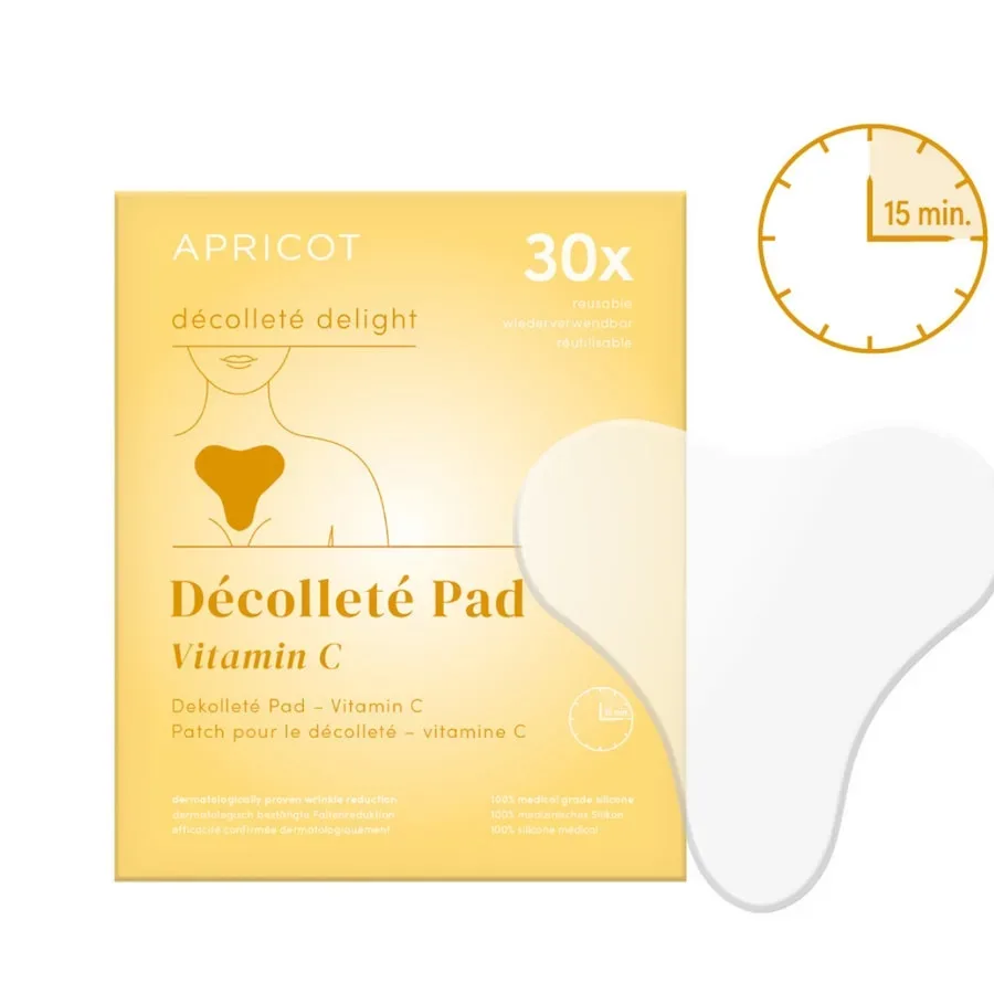 APRICOT Wiederverwendbares Dekolleté Pad delight mit Vitamin C (1 Stk)
