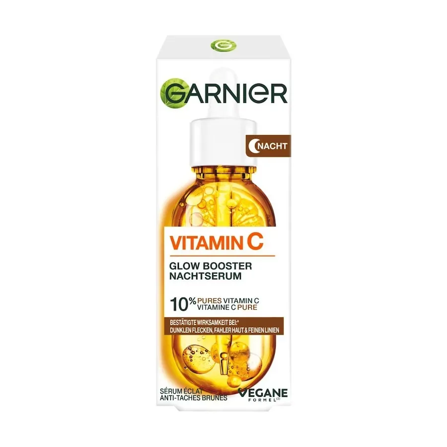 Garnier Skin Active Vitamin C Glow Booster Nachtserum Vitamin C-Serum 30 ml