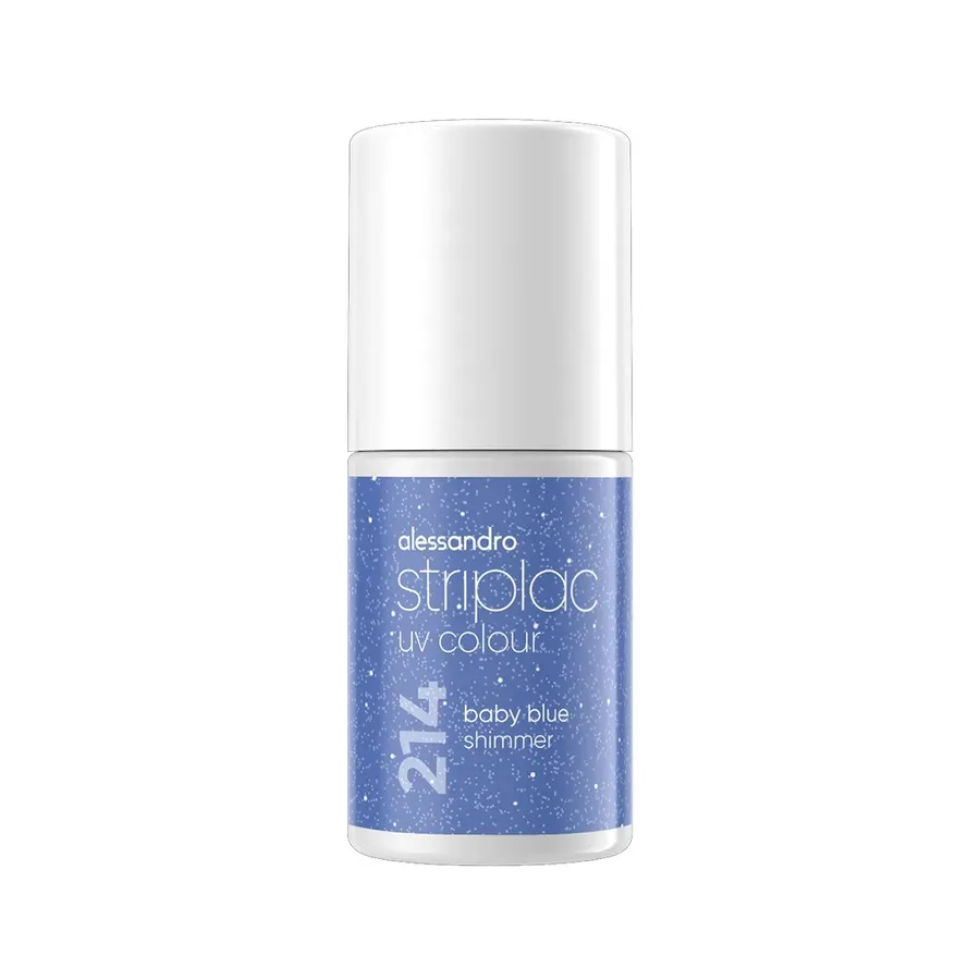 Alessandro - Striplac UV Colour, 6.5 ml, Baby Blue