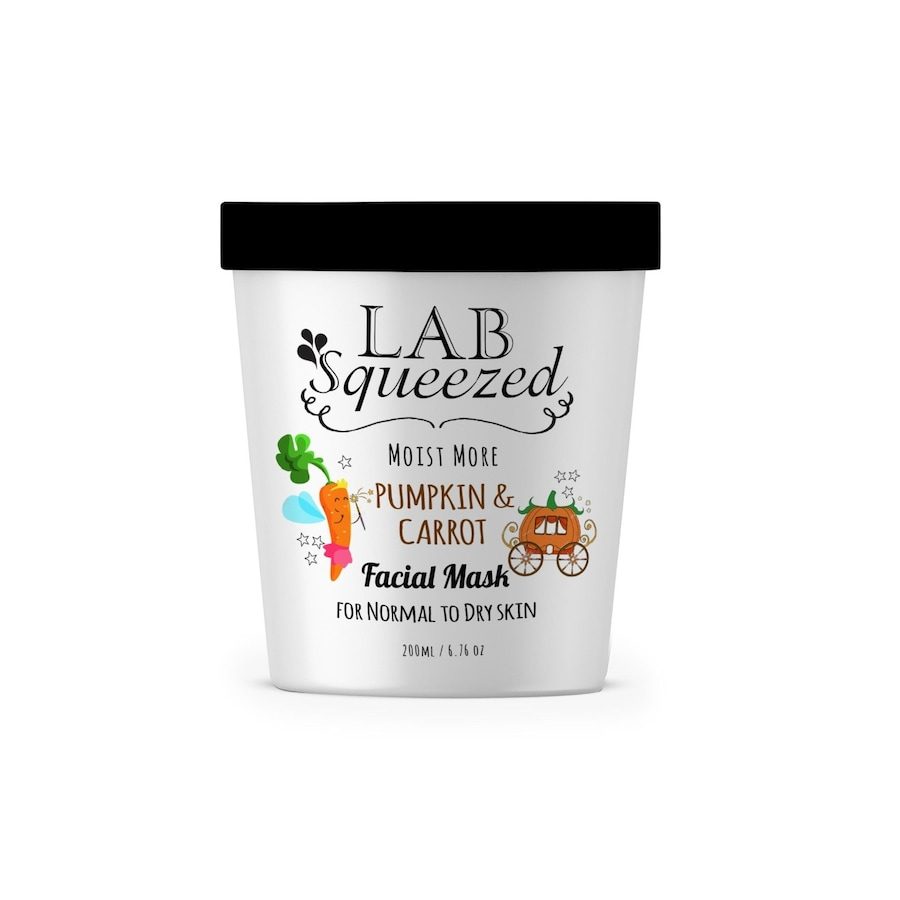 LAB SQUEEZED Moist More Vegan Facial Mask Feuchtigkeitsmasken 100 ml