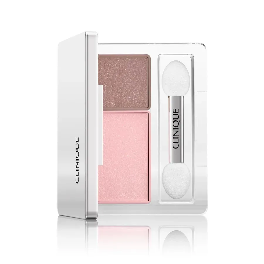 Clinique All About Shadow Duo Twilight Mauve / Brandided Lidschatten 2,2 g 14 - STRAWBERRY FUDGE