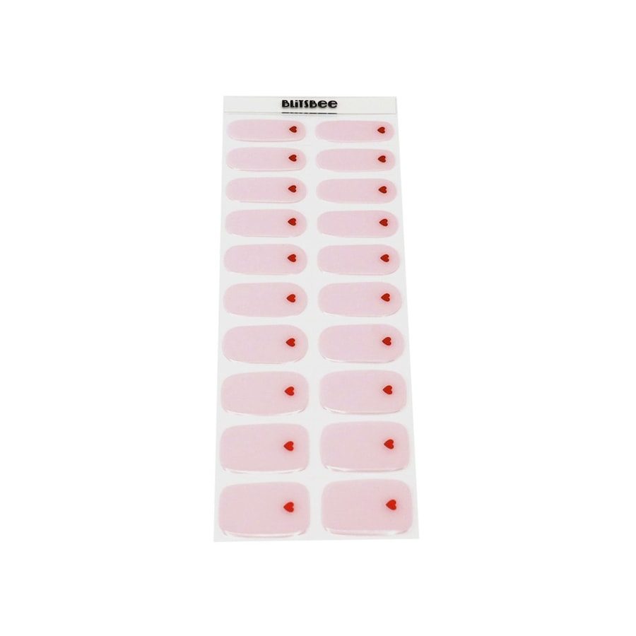 Blitsbee Blushing Hearts Nageldesign 1 ct 1 Stück