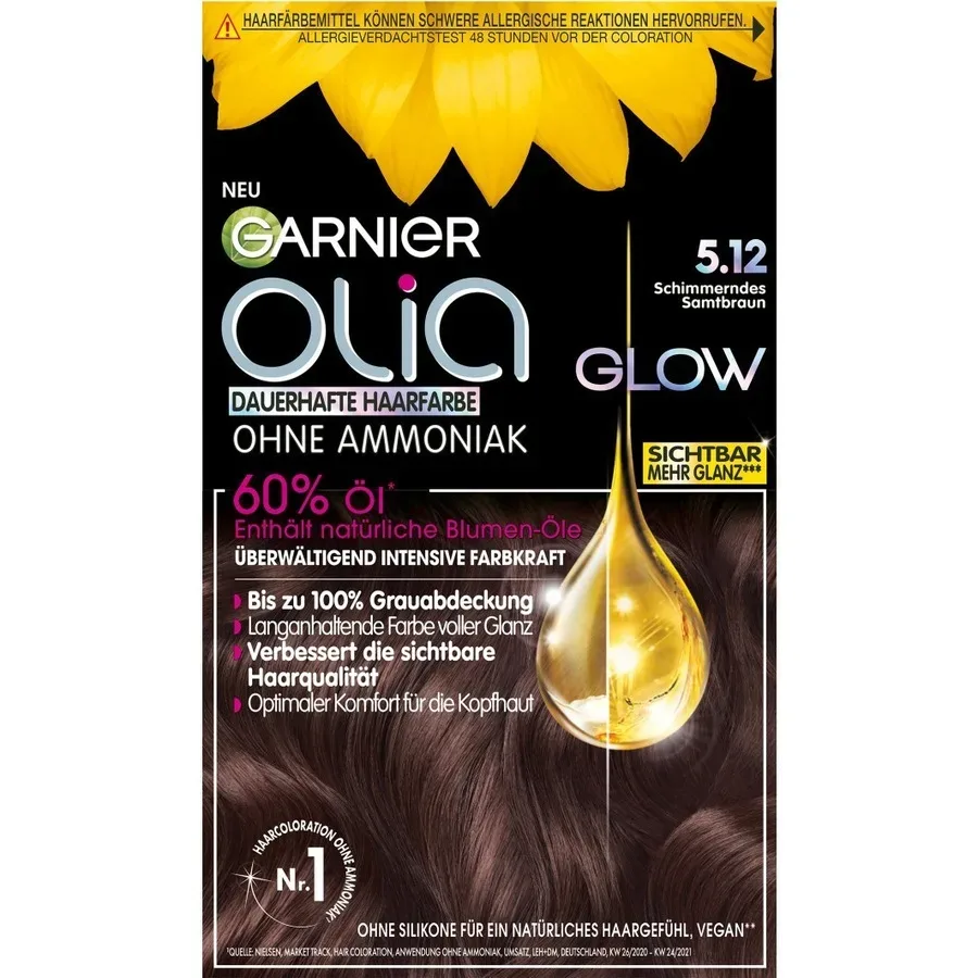 Garnier Olia Glow Coloration 1 ct Schwarz