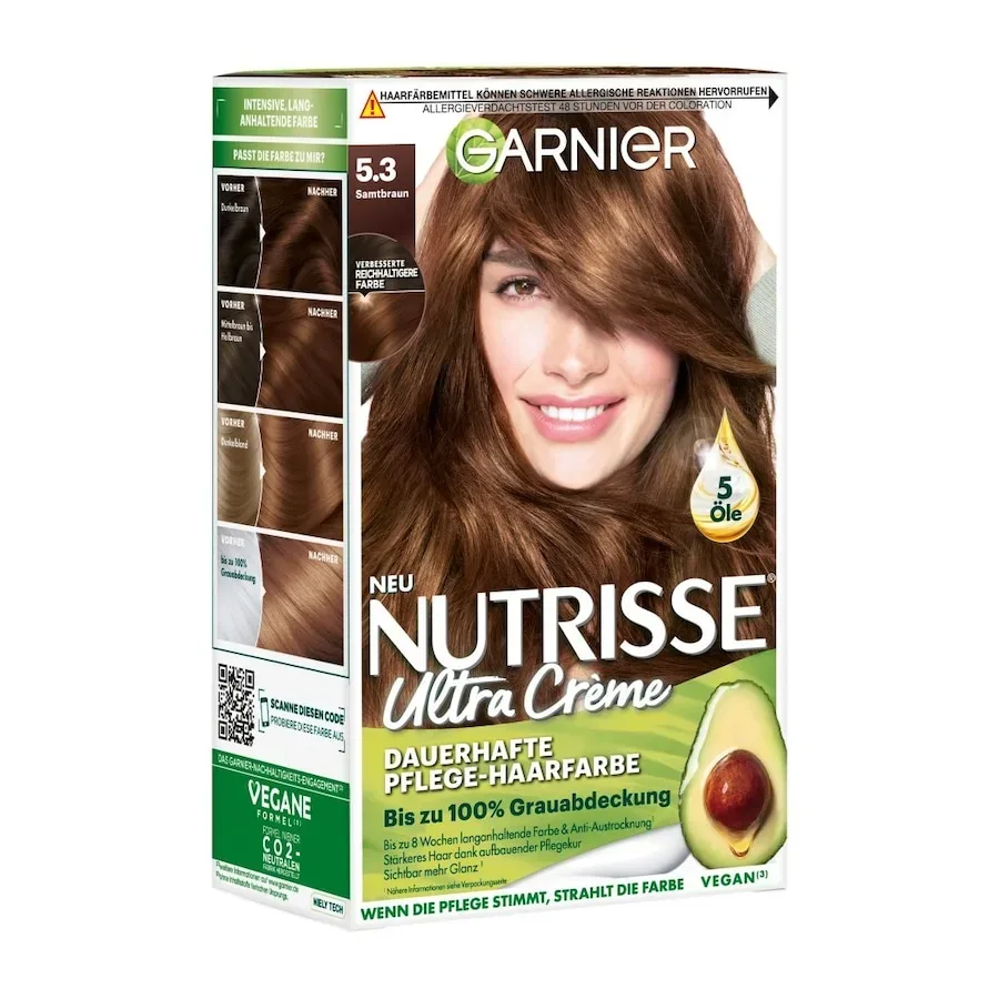 Garnier Nutrisse Ultra Crème Coloration 1 ct Braun Damen