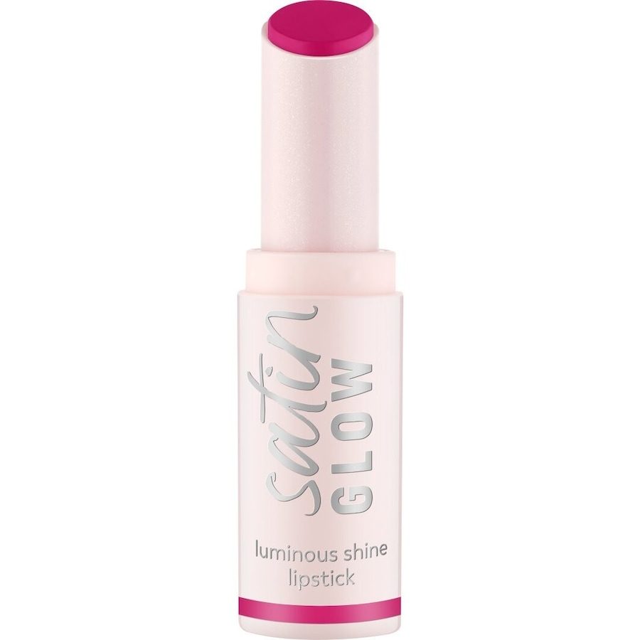 Essence - satin GLOW luminous shine lipstick, 3.5 g, Fuchsionista