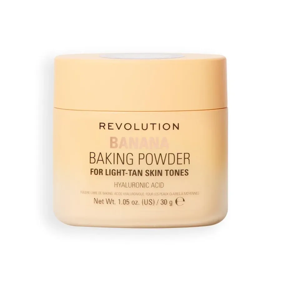 REVOLUTION Loose Baking Powder Puder 30 g BANANA