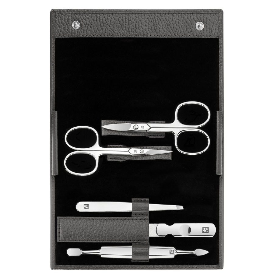 ZWILLING Beauty Classic Manicure Set 5pcs. Leather, Anthracite Hand- & Nagelpflegesets 1 ct