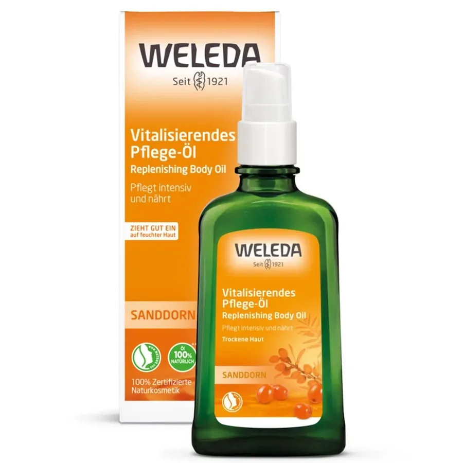 Weleda Sanddorn Vitalisierendes Pflege-Öl Körperöl 100 ml